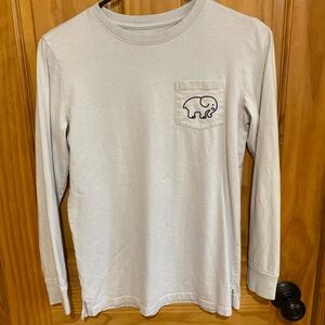 ivory ella softball long sleeve tee